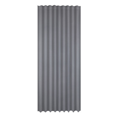 Zasłona z taśmą GLOW CHIC 140x270 szar